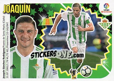 Sticker Joaquín (13) - Liga Spagnola 2018-2019 - Colecciones ESTE