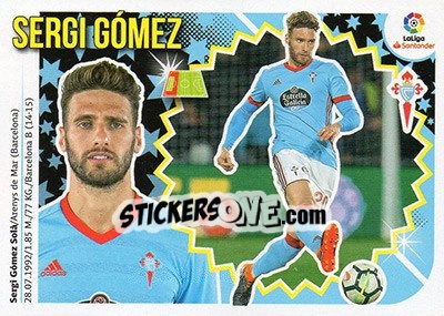 Sticker Sergi Gómez (5) - Liga Spagnola 2018-2019 - Colecciones ESTE