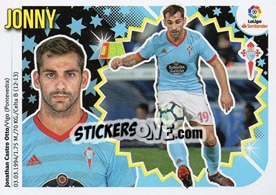 Sticker Jonny (7A) - Liga Spagnola 2018-2019 - Colecciones ESTE