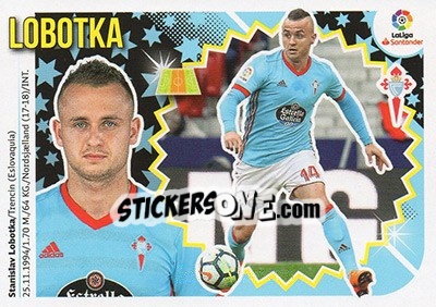 Sticker Lobotka (8) - Liga Spagnola 2018-2019 - Colecciones ESTE