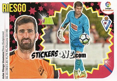 Sticker Riesgo (2) - Liga Spagnola 2018-2019 - Colecciones ESTE