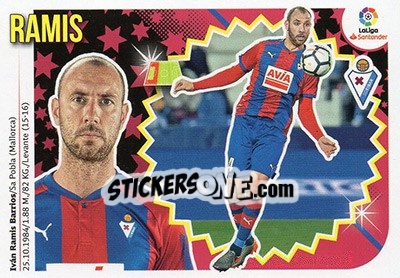 Sticker Ramis (5) - Liga Spagnola 2018-2019 n. 225 - Colecciones ESTE