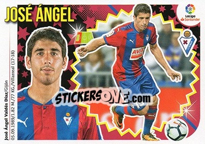 Sticker José Ángel (7) - Liga Spagnola 2018-2019 n. 227 - Colecciones ESTE