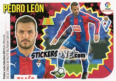Cromo Pedro León (11) - Liga Spagnola 2018-2019 - Colecciones ESTE