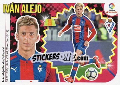 Sticker Iván Alejo (12A) - Liga Spagnola 2018-2019 - Colecciones ESTE