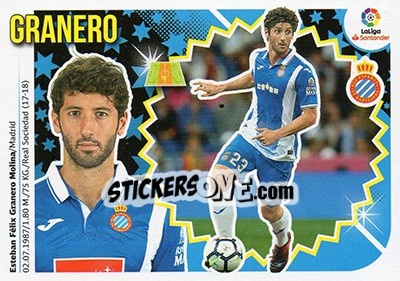 Sticker Granero (11) - Liga Spagnola 2018-2019 n. 262 - Colecciones ESTE