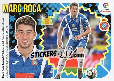 Sticker Marc Roca (12A) - Liga Spagnola 2018-2019 - Colecciones ESTE
