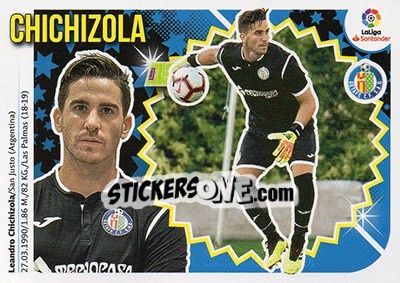 Sticker Chichizola (1) - Liga Spagnola 2018-2019 n. 281 - Colecciones ESTE