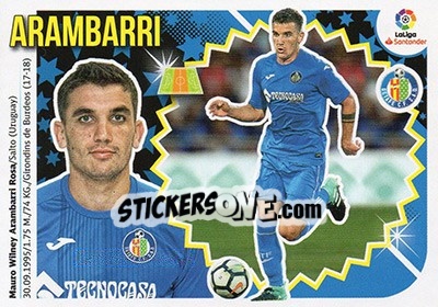 Sticker Arambarri (8) - Liga Spagnola 2018-2019 n. 289 - Colecciones ESTE