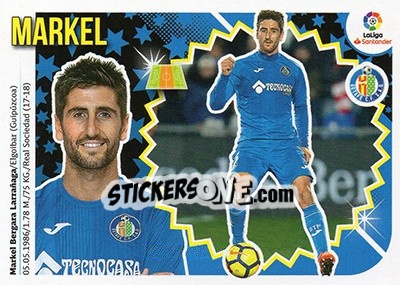 Sticker Markel (9) - Liga Spagnola 2018-2019 - Colecciones ESTE