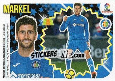 Sticker Markel (9) - Liga Spagnola 2018-2019 n. 290 - Colecciones ESTE