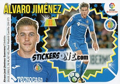 Sticker Álvaro Jiménez (11B) - Liga Spagnola 2018-2019 - Colecciones ESTE