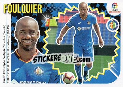Sticker Foulquier (6BIS) - Liga Spagnola 2018-2019 - Colecciones ESTE