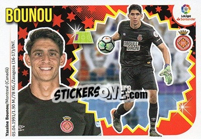 Sticker Bounou (1) - Liga Spagnola 2018-2019 n. 311 - Colecciones ESTE