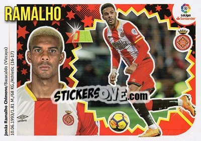 Sticker Ramalho (3) - Liga Spagnola 2018-2019 n. 313 - Colecciones ESTE