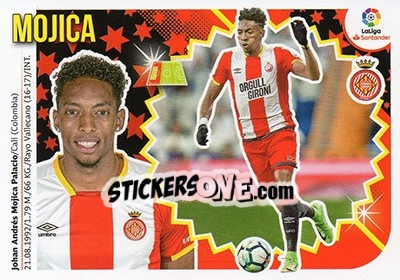 Cromo Mojica (7) - Liga Spagnola 2018-2019 n. 318 - Colecciones ESTE