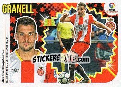 Sticker Granell (11) - Liga Spagnola 2018-2019 n. 324 - Colecciones ESTE