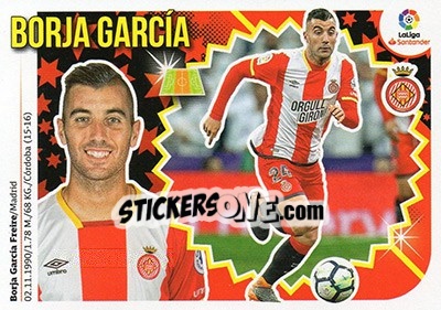 Sticker Borja García (13) - Liga Spagnola 2018-2019 n. 326 - Colecciones ESTE
