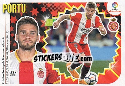 Sticker Portu (14) - Liga Spagnola 2018-2019 n. 327 - Colecciones ESTE