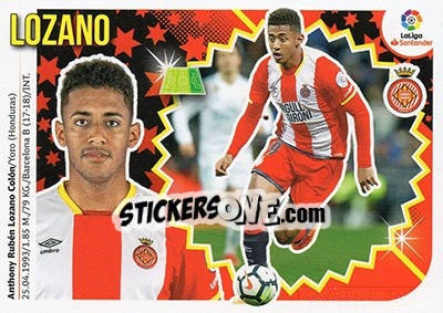Sticker Lozano (15) - Liga Spagnola 2018-2019 n. 328 - Colecciones ESTE