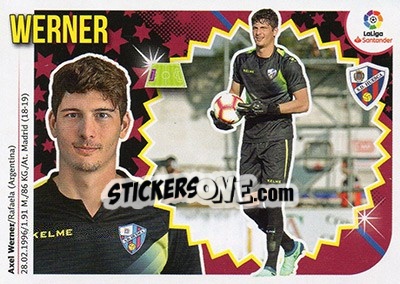Sticker Werner (1) - Liga Spagnola 2018-2019 - Colecciones ESTE