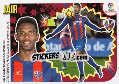 Sticker Jair (5) - Liga Spagnola 2018-2019 n. 345 - Colecciones ESTE