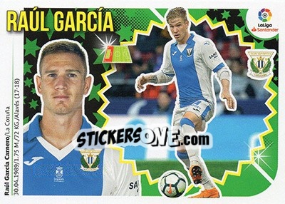 Sticker Raúl García (6B) - Liga Spagnola 2018-2019 n. 377 - Colecciones ESTE