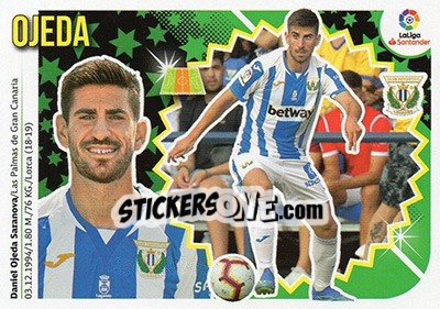 Cromo Ojeda (13) - Liga Spagnola 2018-2019 n. 385 - Colecciones ESTE