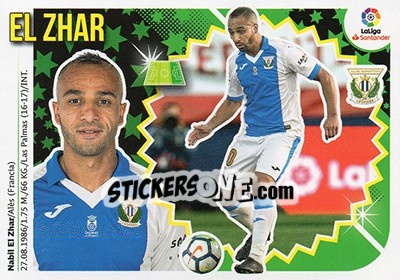 Sticker El Zhar (14) - Liga Spagnola 2018-2019 - Colecciones ESTE