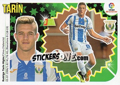 Cromo Tarín (7BIS) - Liga Spagnola 2018-2019 n. 391 - Colecciones ESTE