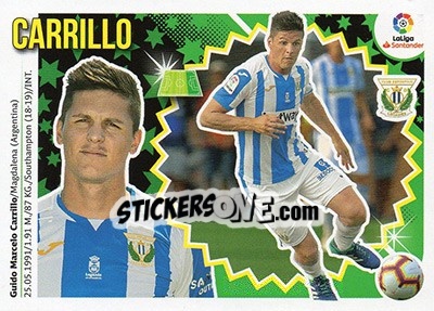 Sticker Carrillo (15BIS) - Liga Spagnola 2018-2019 - Colecciones ESTE