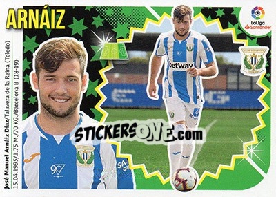 Sticker Arnáiz (13BIS) - Liga Spagnola 2018-2019 n. 395 - Colecciones ESTE