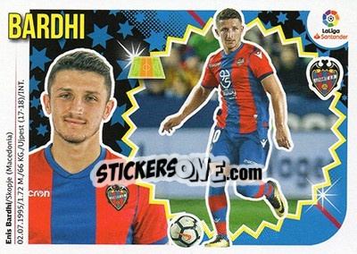Sticker Bardhi (11) - Liga Spagnola 2018-2019 n. 414 - Colecciones ESTE