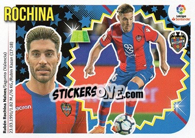 Sticker Rochina (14BIS) - Liga Spagnola 2018-2019 - Colecciones ESTE