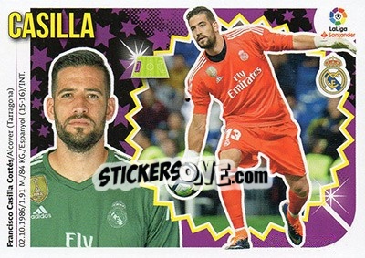 Sticker Casilla (2) - Liga Spagnola 2018-2019 n. 432 - Colecciones ESTE