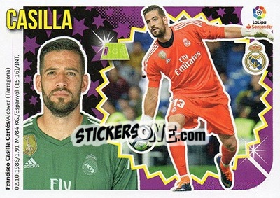 Figurina Casilla (2) - Liga Spagnola 2018-2019 - Colecciones ESTE