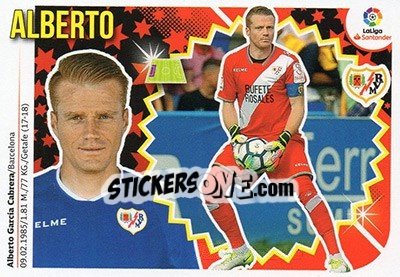 Sticker Alberto (1) - Liga Spagnola 2018-2019 n. 461 - Colecciones ESTE