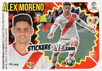Sticker Álex Moreno (7) - Liga Spagnola 2018-2019 - Colecciones ESTE