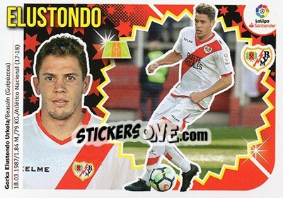 Sticker Elustondo (8) - Liga Spagnola 2018-2019 n. 468 - Colecciones ESTE