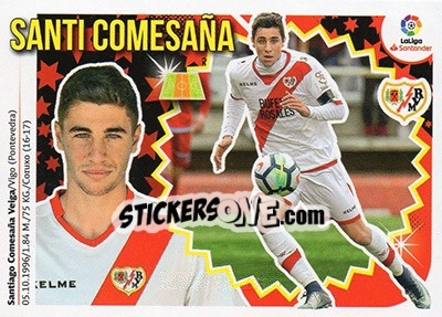 Sticker Santi Comesaña (10) - Liga Spagnola 2018-2019 - Colecciones ESTE