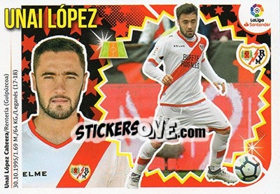 Sticker Unai López (11) - Liga Spagnola 2018-2019 - Colecciones ESTE