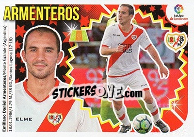 Sticker Armenteros (13) - Liga Spagnola 2018-2019 - Colecciones ESTE