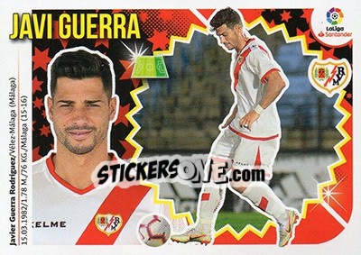 Sticker Javi Guerra (16B) - Liga Spagnola 2018-2019 n. 478 - Colecciones ESTE