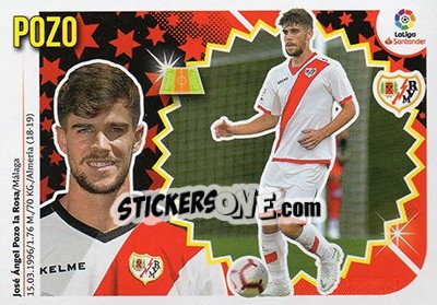 Sticker Pozo (11BIS) - Liga Spagnola 2018-2019 n. 479 - Colecciones ESTE