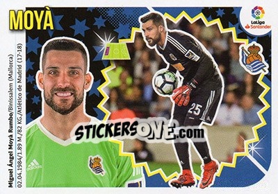 Cromo Moyà (1) - Liga Spagnola 2018-2019 n. 491 - Colecciones ESTE