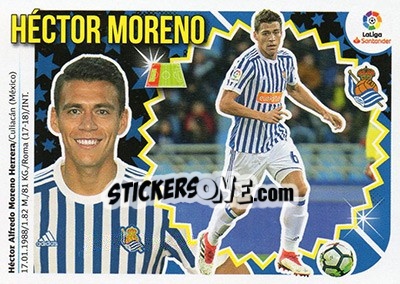 Figurina Héctor Moreno (6) - Liga Spagnola 2018-2019 - Colecciones ESTE