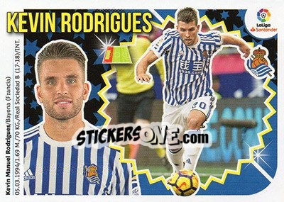 Sticker Kevin Rodrigues (7B) - Liga Spagnola 2018-2019 n. 499 - Colecciones ESTE