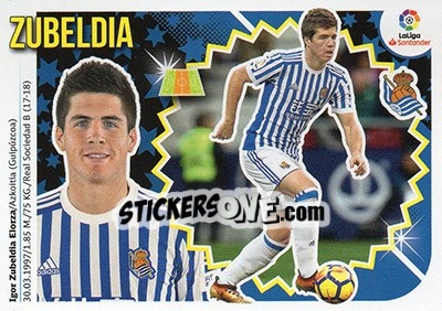 Sticker Zubeldia (10) - Liga Spagnola 2018-2019 - Colecciones ESTE