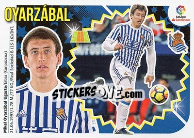 Cromo Oyarzábal (12) - Liga Spagnola 2018-2019 n. 504 - Colecciones ESTE