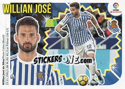 Sticker Willian José (15) - Liga Spagnola 2018-2019 n. 507 - Colecciones ESTE